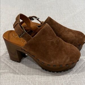 Jessica Simpson Tiarah Tobacco Clogs